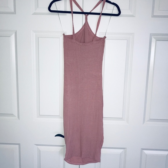 Muted Rose Midi Dress. NWOT. - Picture 6 of 8
